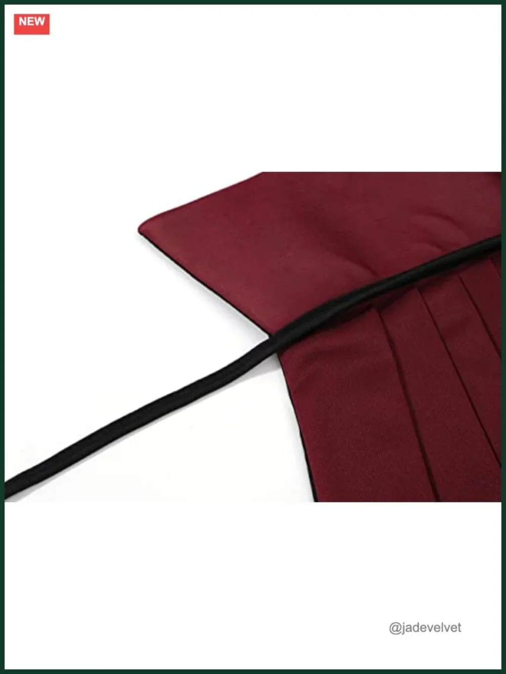 Reversible Velvet Hooded Vampire Cape Halloween Cosplay Costume